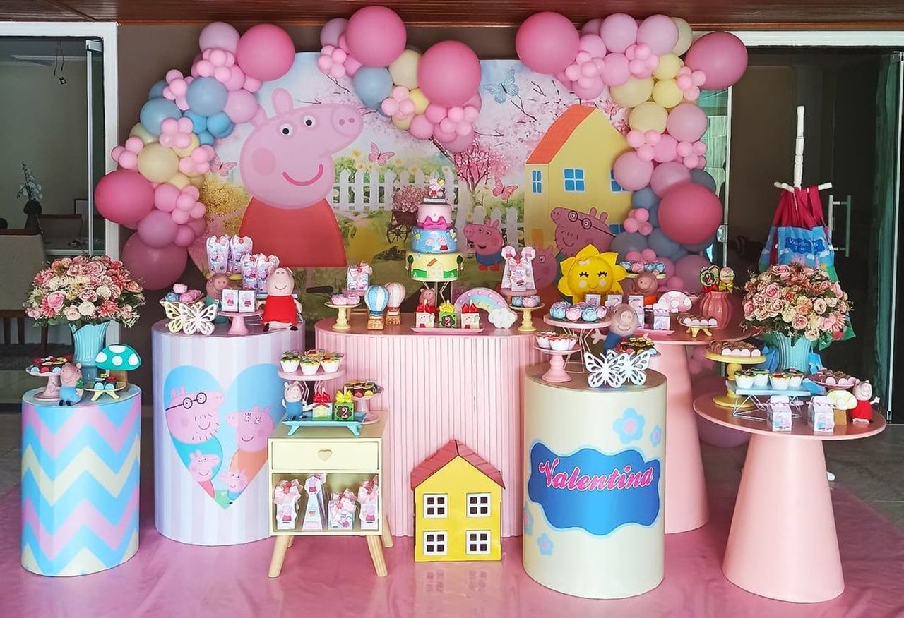 decoração peppa pig