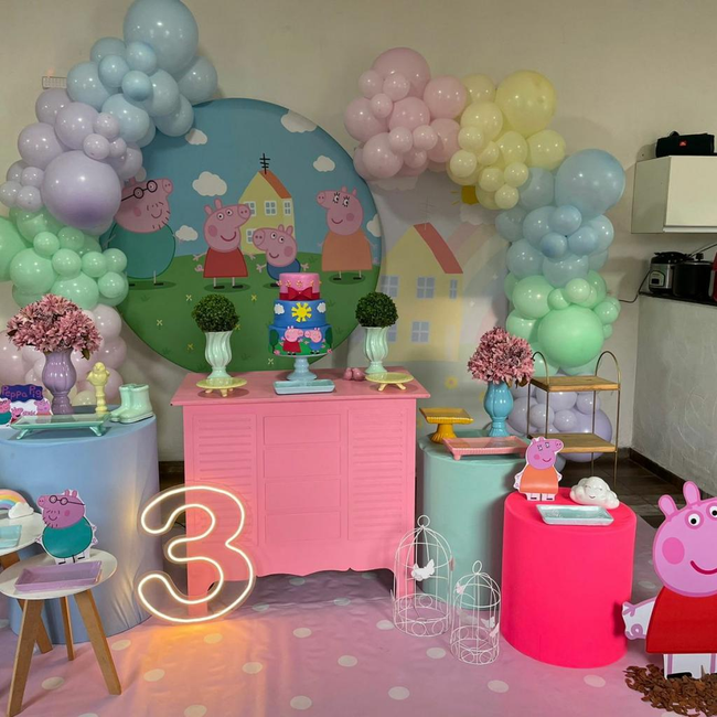 decoração peppa pig