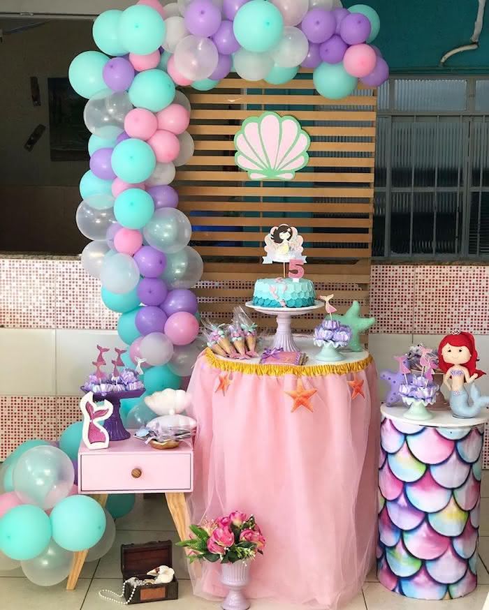 Como Escolher a Paleta de Cores Perfeita para sua Festa da Pequena Sereia