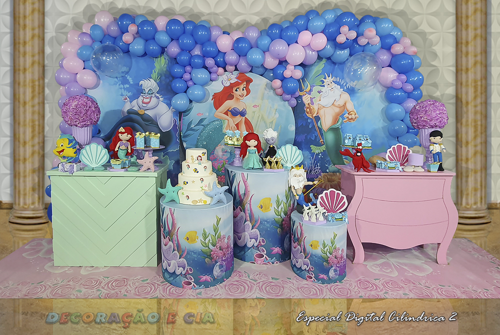Mini Table da Pequena Sereia: Tendências e Dicas para Festas Infantis