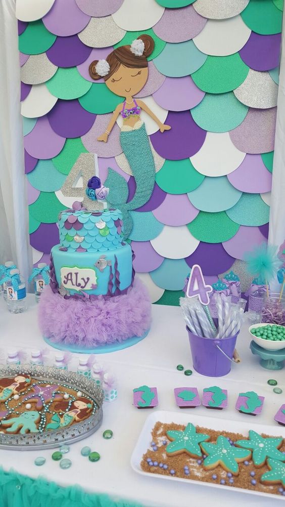 Como Escolher a Paleta de Cores Perfeita para sua Festa da Pequena Sereia