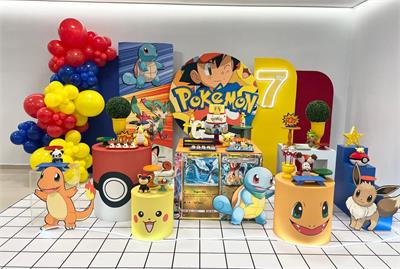 decoração pokemon