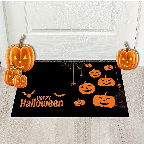 decoração porta halloween
