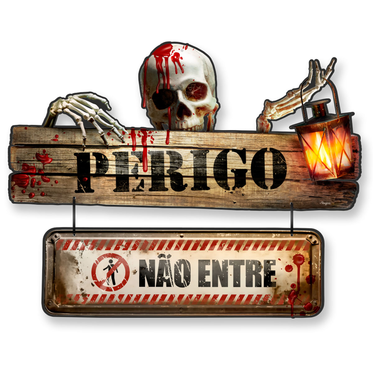 decoração porta halloween