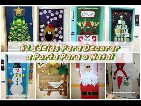 Decoração de Porta de Natal DIY: Crie Enfeites Únicos