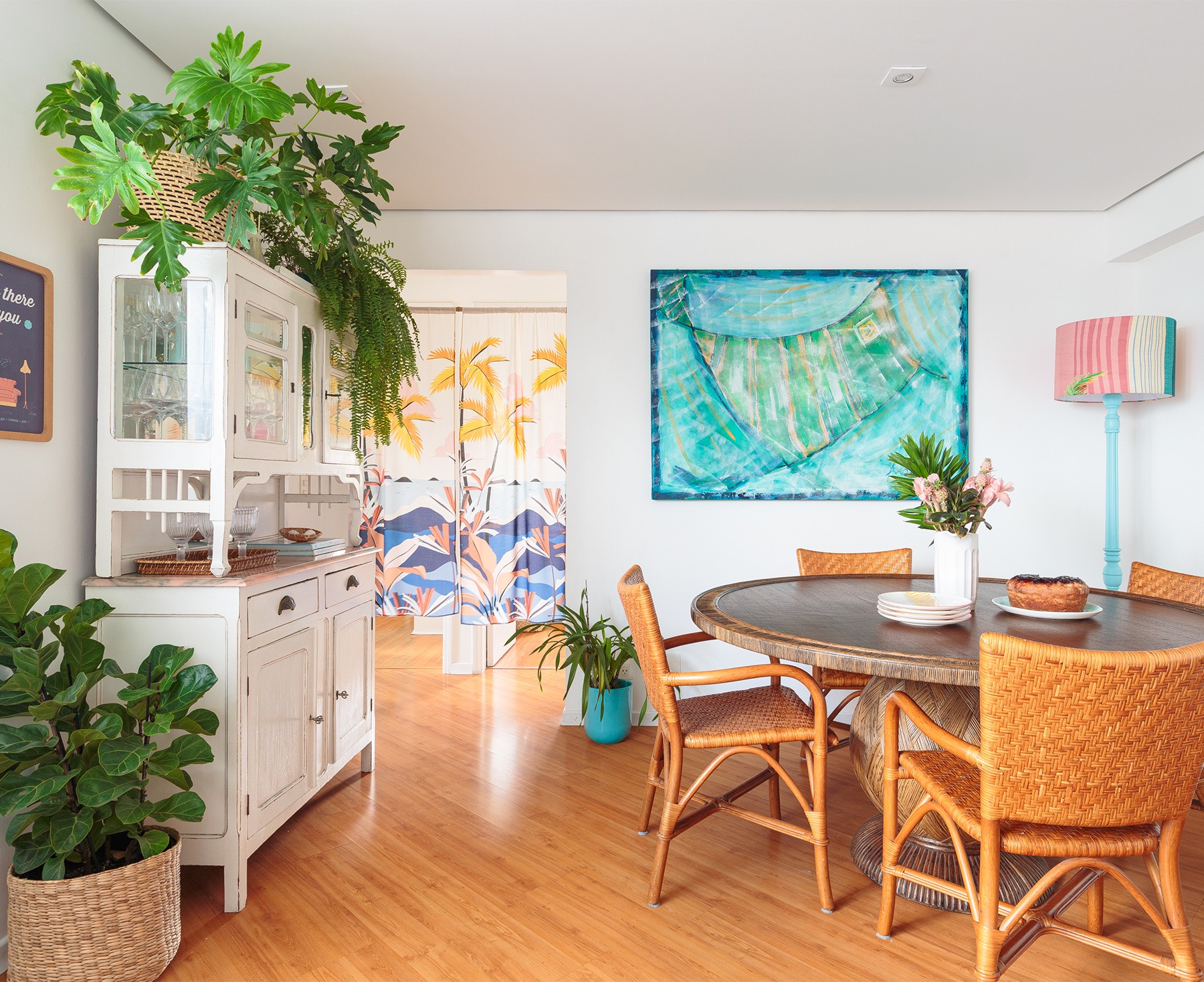 decoração apartamento alugado praia