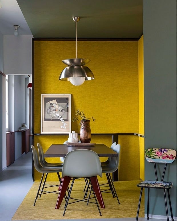 10 ideias decoração preto e amarelo para sala
