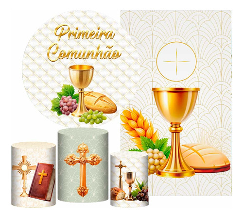 Símbolos e Cores Essenciais na Decoração de Primeira Comunhão