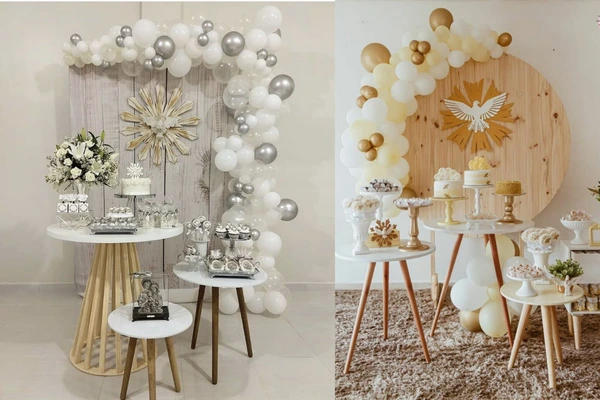 Passo a Passo: Montando a Mesa Principal da sua Primeira Eucaristia em Casa