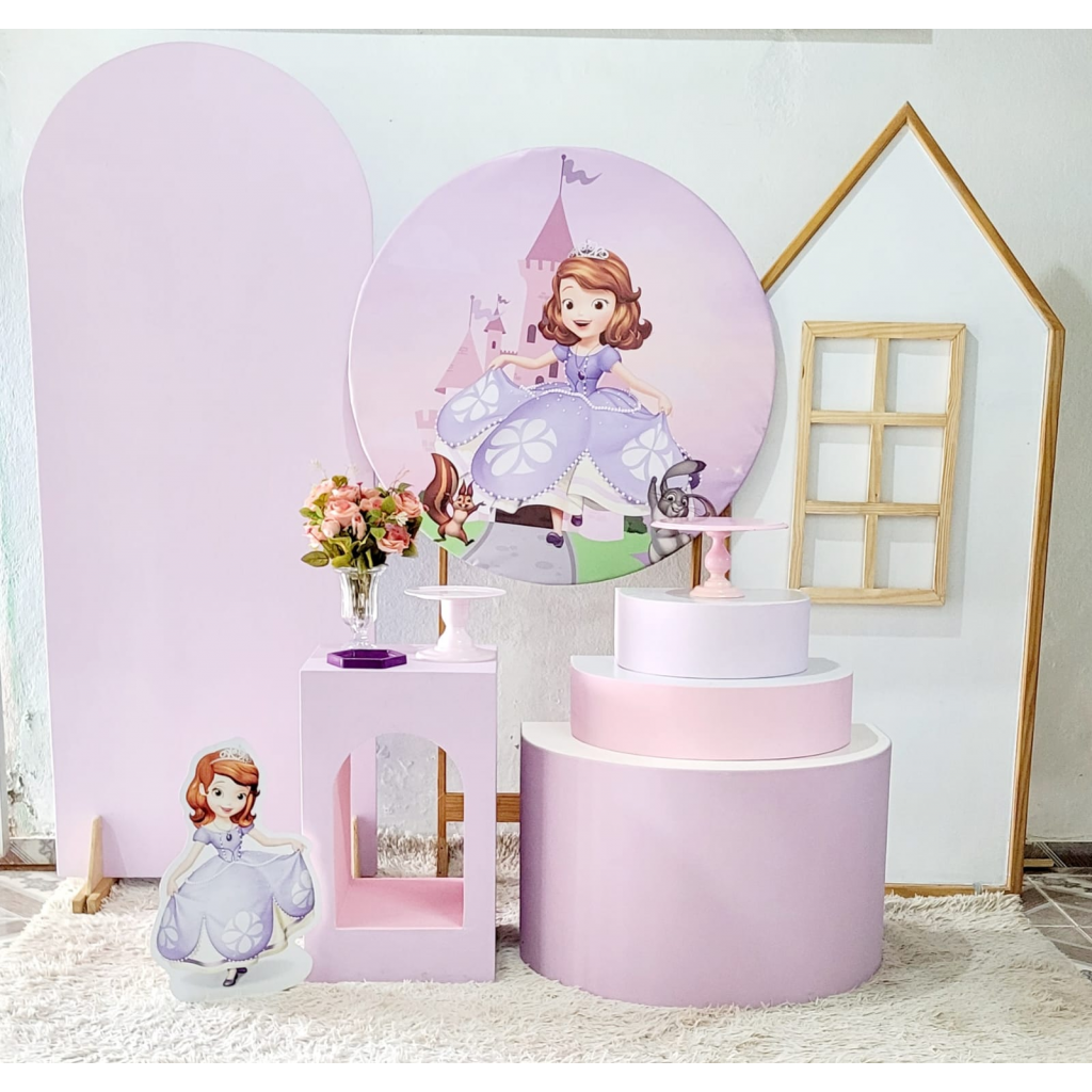 Inspirações de Estilos de Festa Princesinha Sofia: Provençal, Mini Table e Luxo