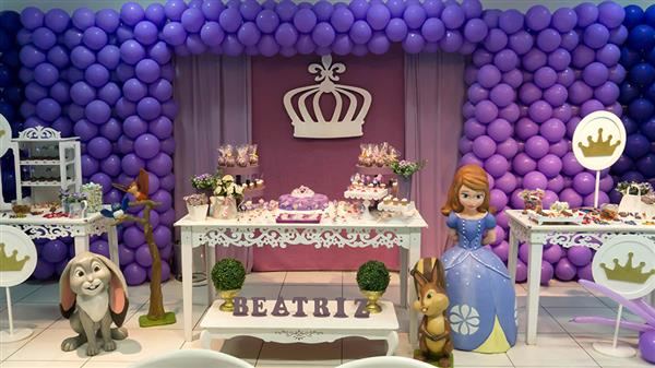 Elementos Essenciais da Festa Princesinha Sofia: Cores, Personagens e Detalhes