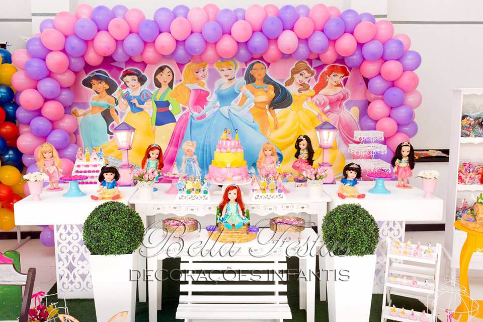 decoração princesas