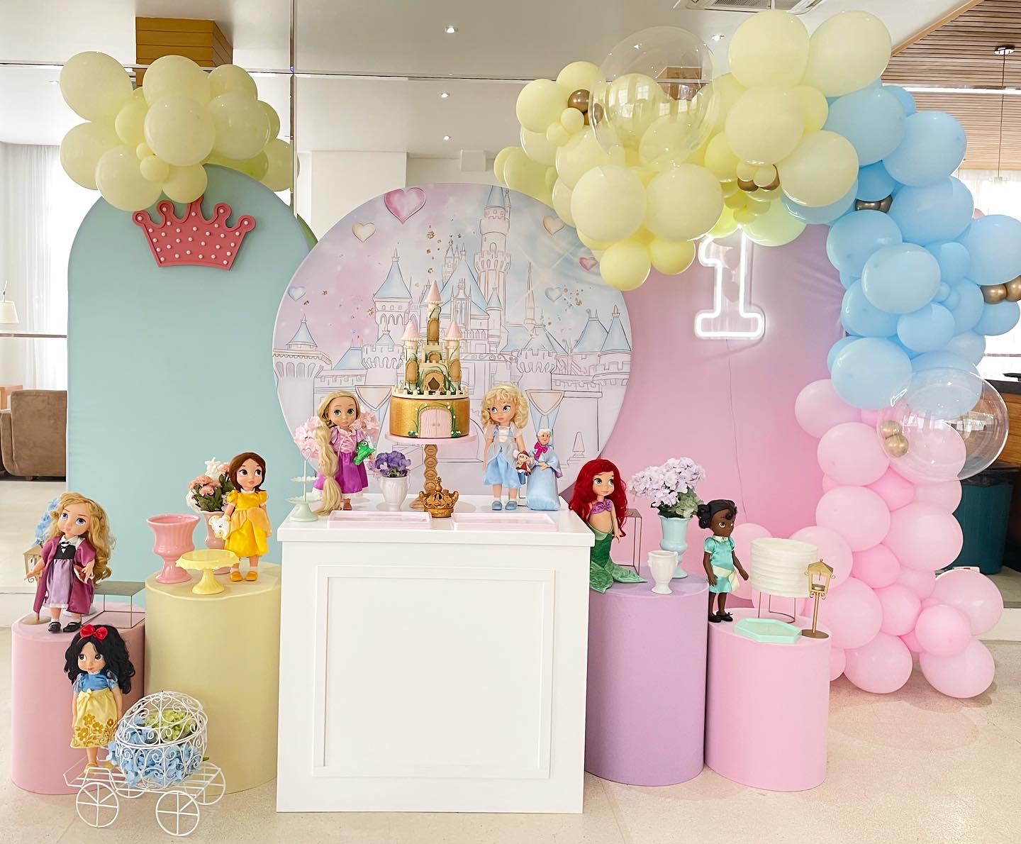 decoração princesas