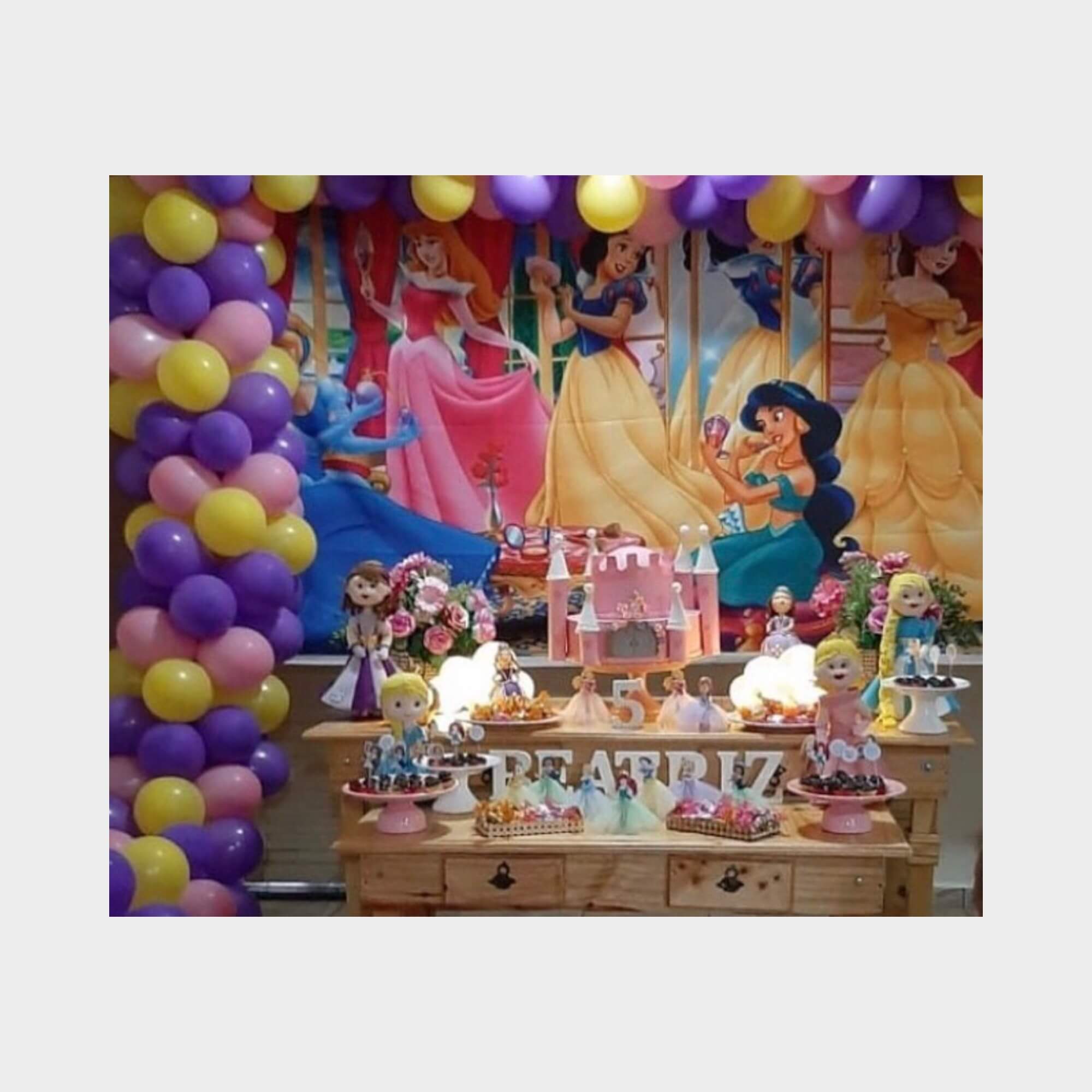 decoração princesas