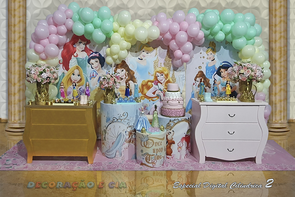 decoração princesas