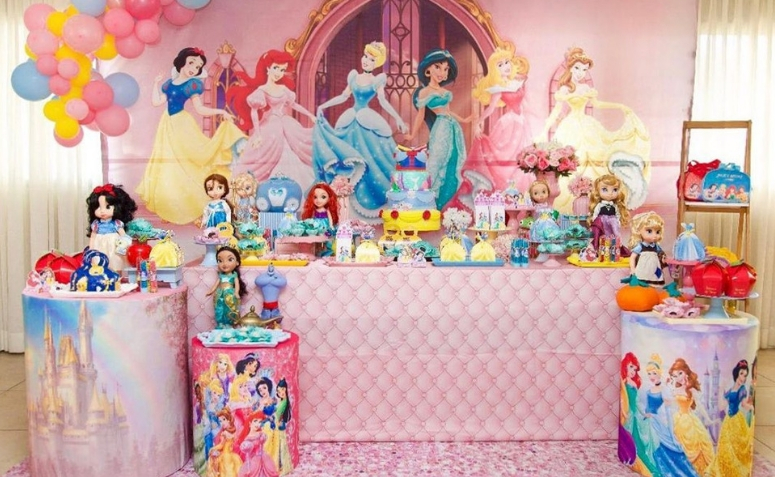 decoração princesas disney