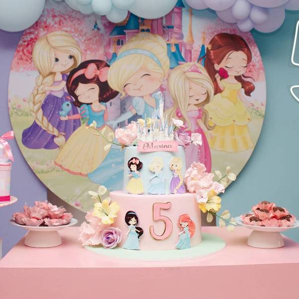 decoração princesas disney