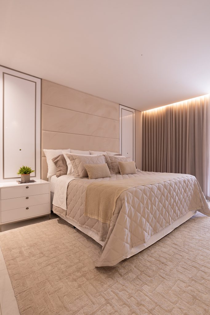 Paleta de Cores: Crie um Quarto de Casal Relaxante com Tons Neutros