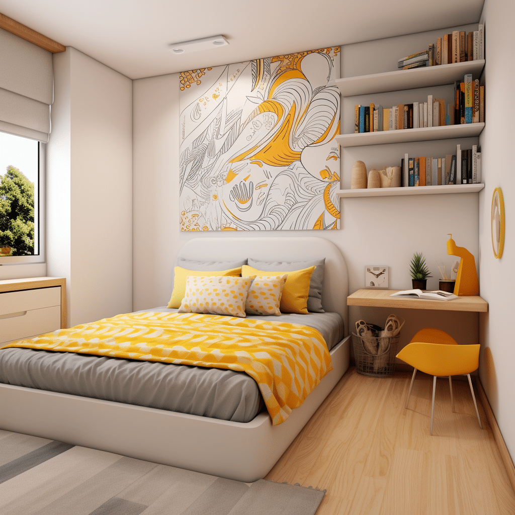 decoração quarto casal pequeno