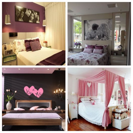 decoração quarto casal romântico