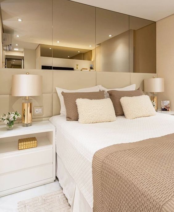 decoração quarto de casal pequeno