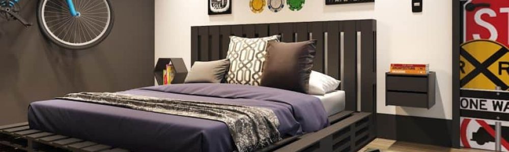 decoração quarto homem solteiro