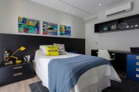 quarto planejado vs quarto simples para solteiro homem