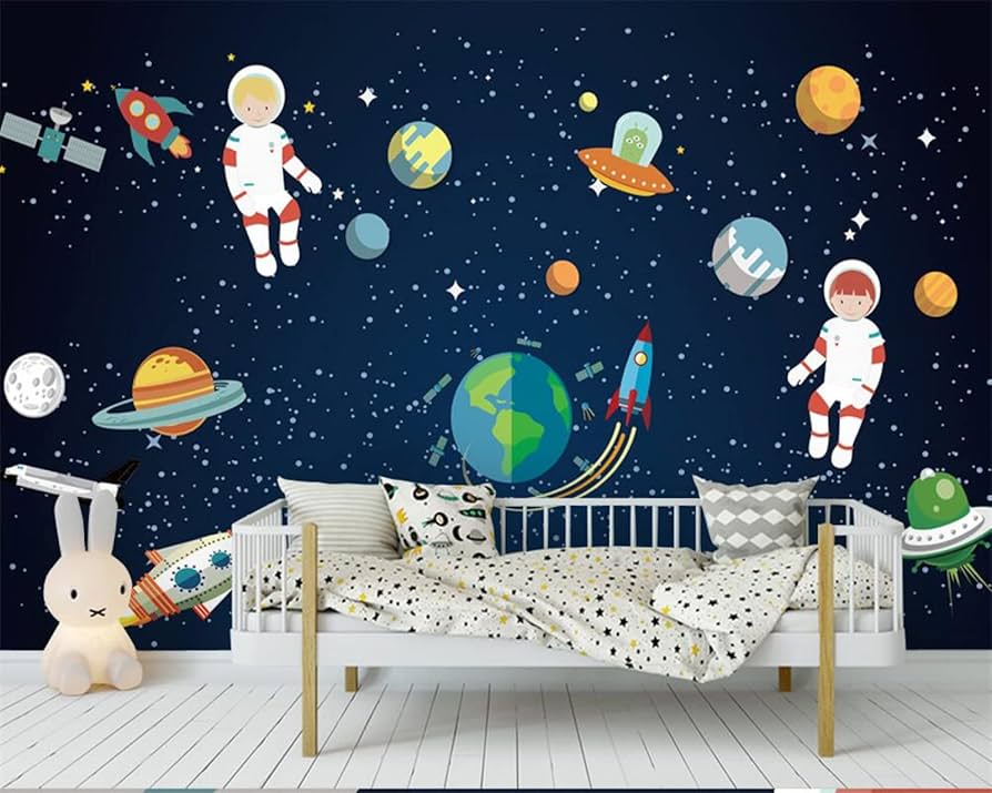 como evitar erros decoração quarto astronauta pequeno
