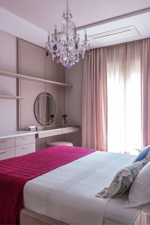 ideias criativas decoração quarto juvenil feminino