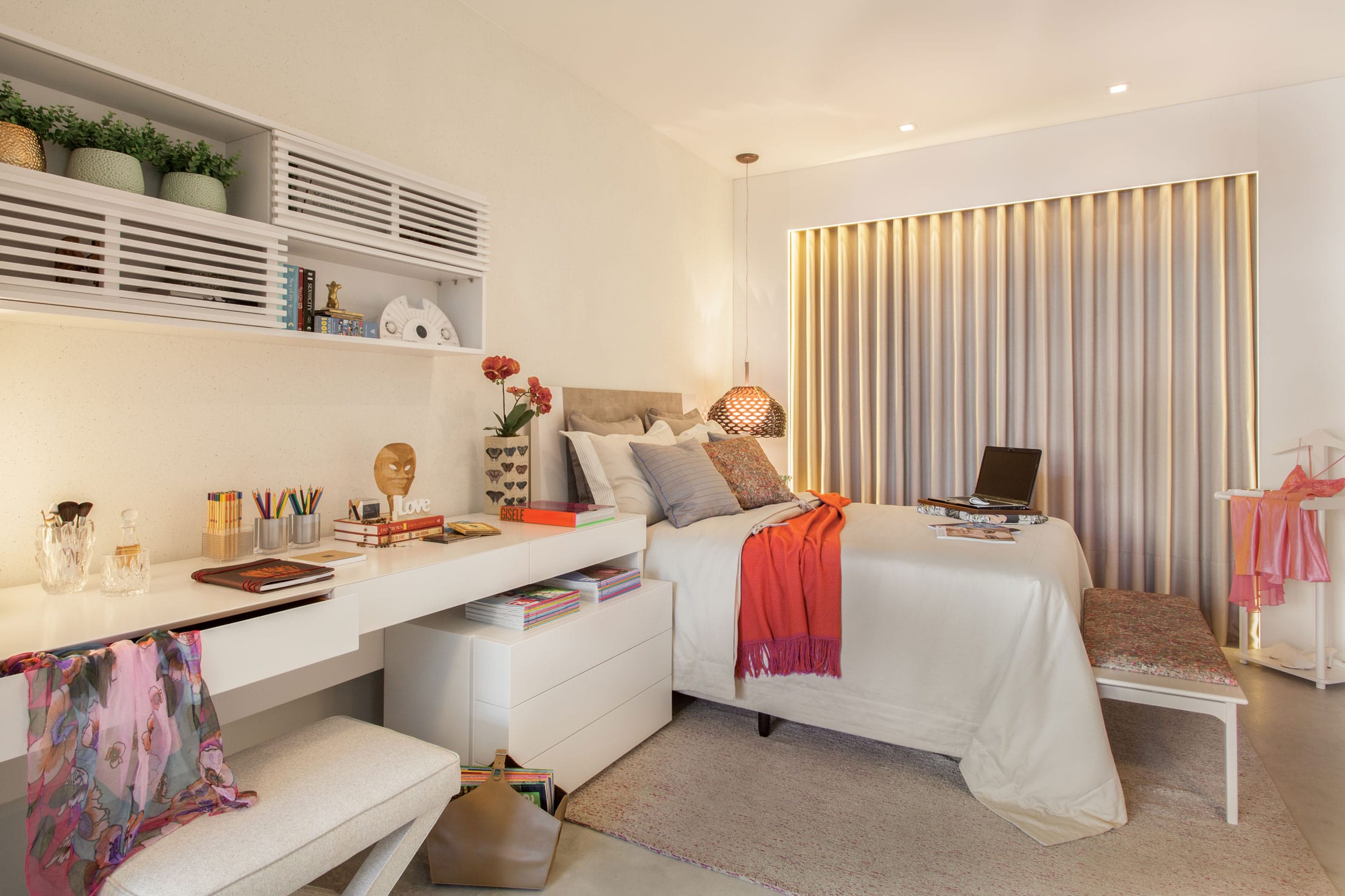 como decorar quarto juvenil feminino barato