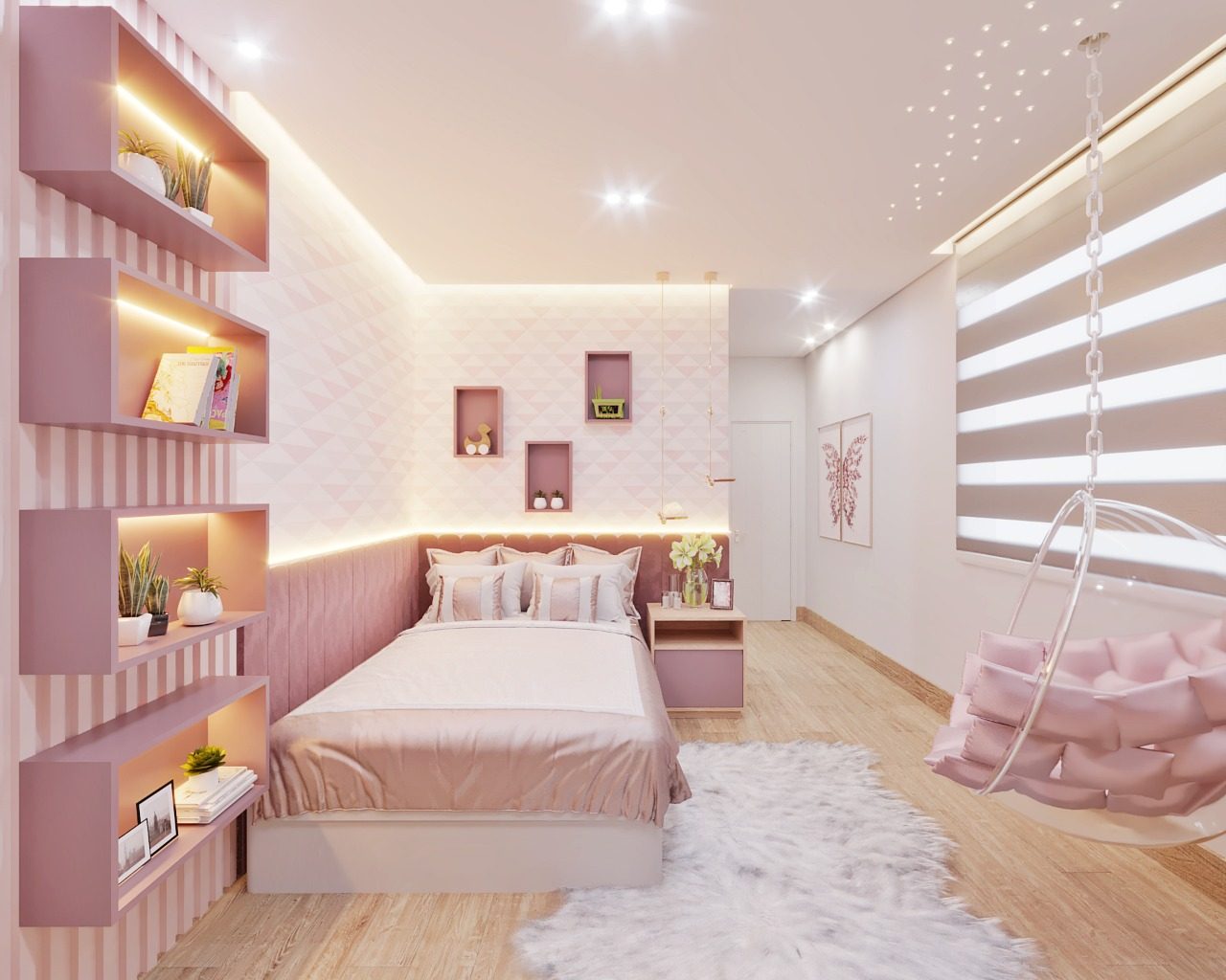 decoração quarto menina