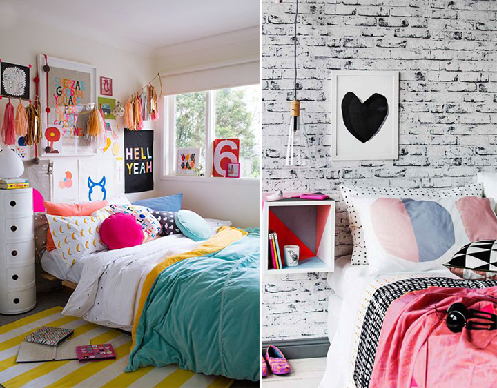 quarto de adolescente com varanda