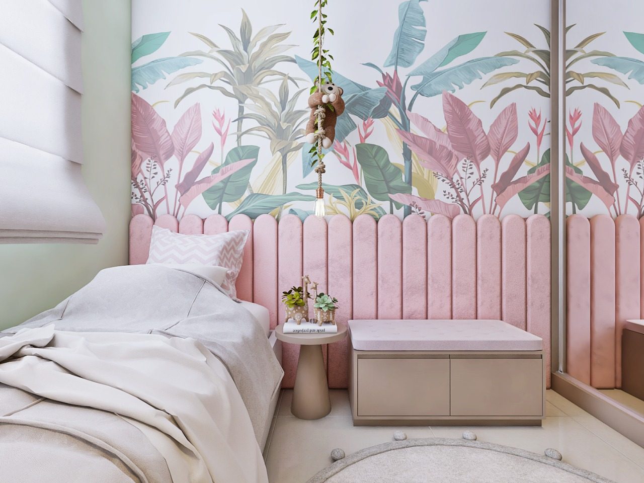 decoração quarto menina simples