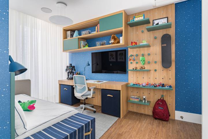 5 temas de decoração de quarto para meninos de 10 anos