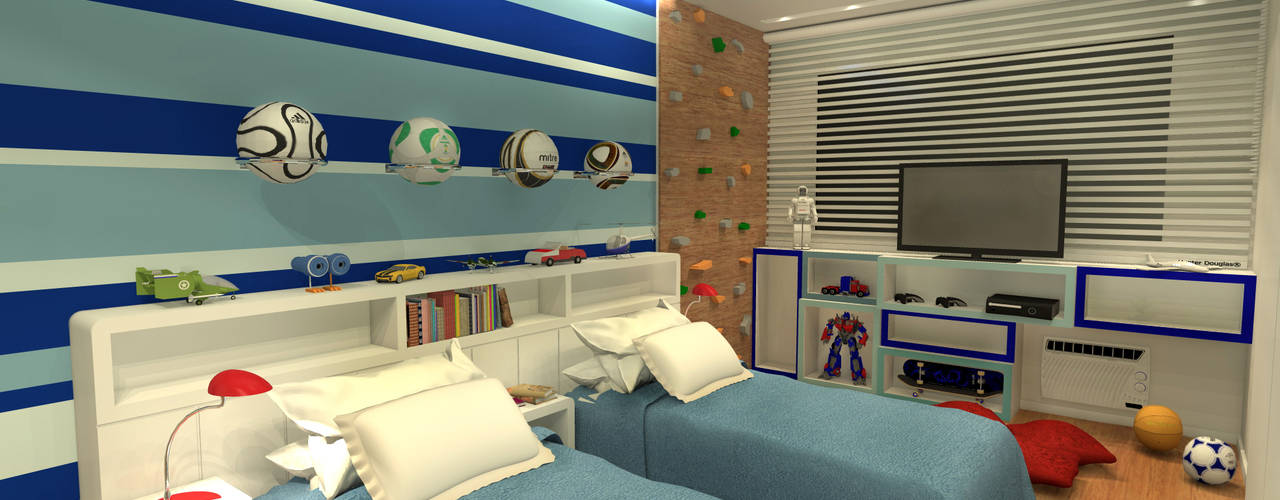 decoração quarto menino