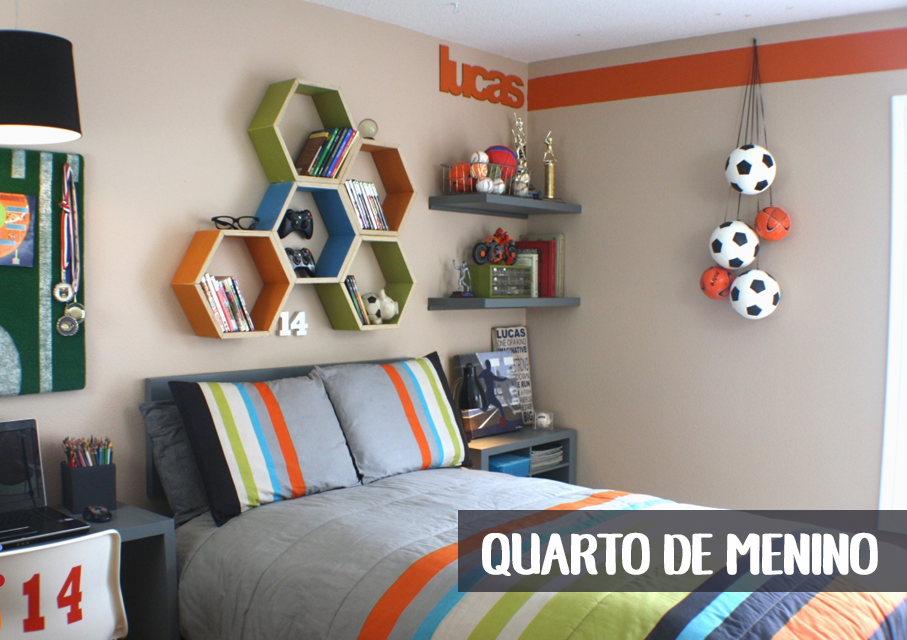 decoração quarto menino