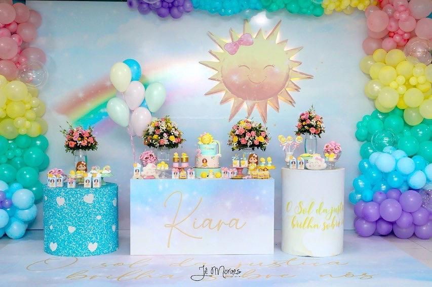 decoração raio de sol menina