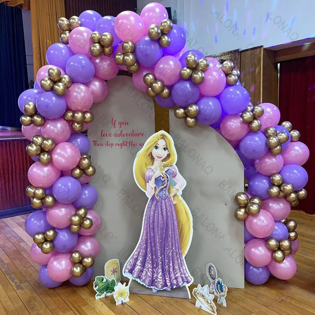 decoração rapunzel 15 anos simples