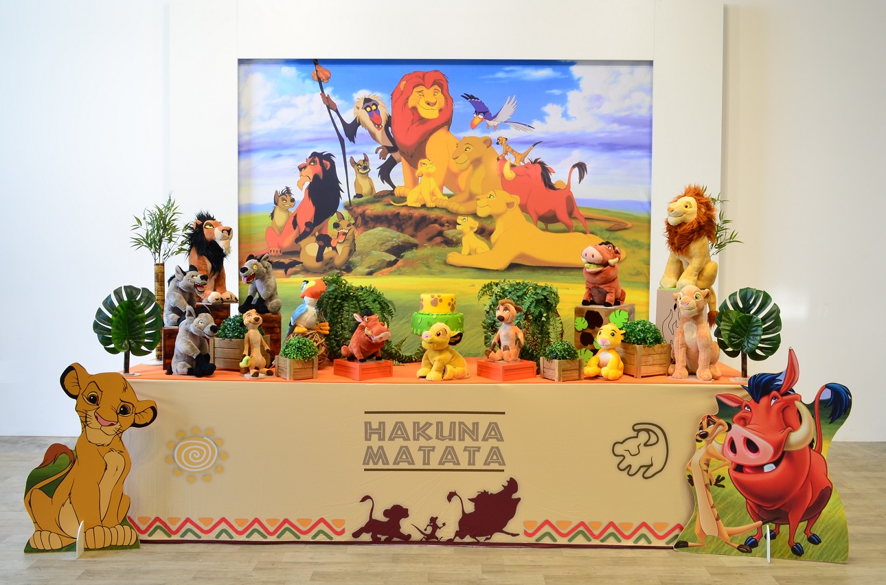 decoração rei leão simples