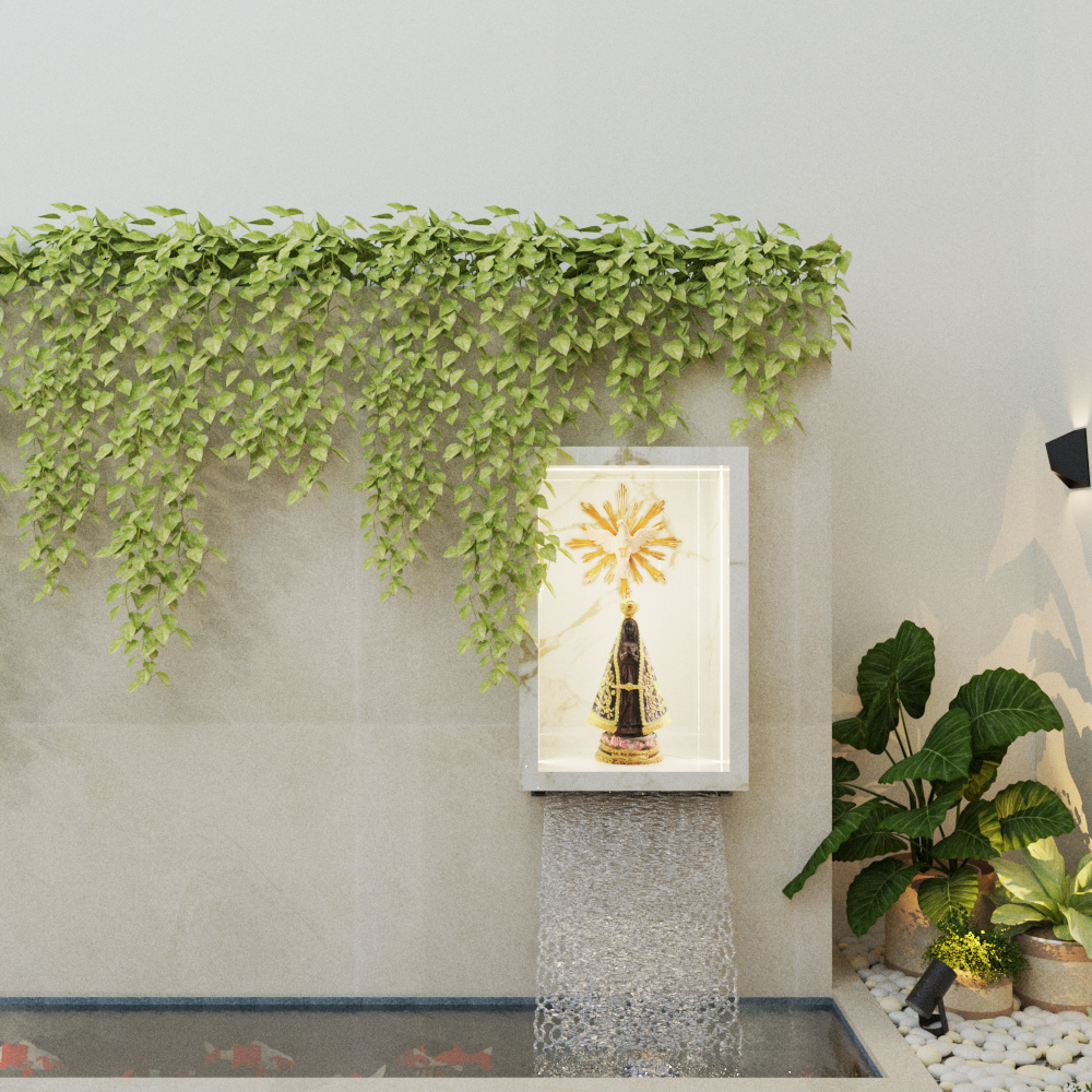 como montar um altar catolico em apartamento pequeno