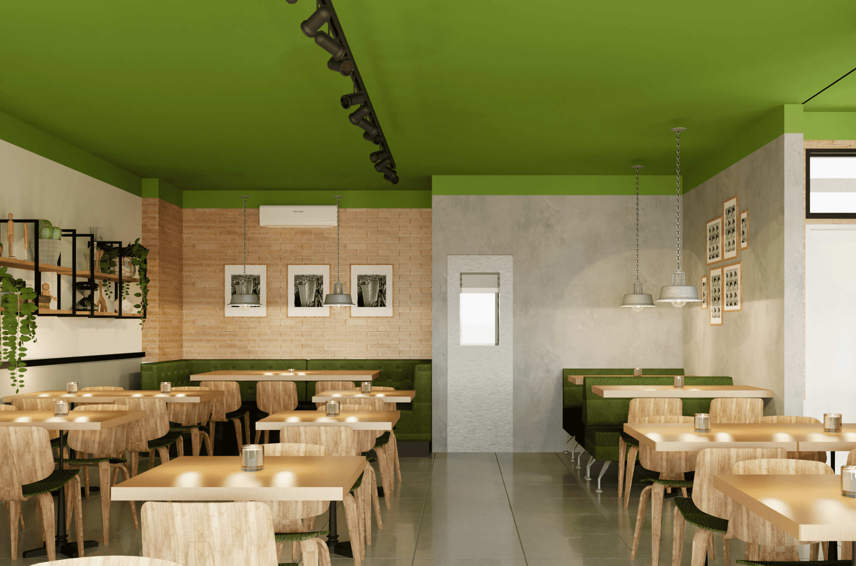 custo médio decorar restaurante simples