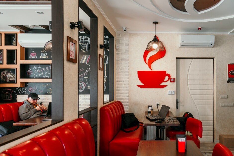 decoração restaurante simples