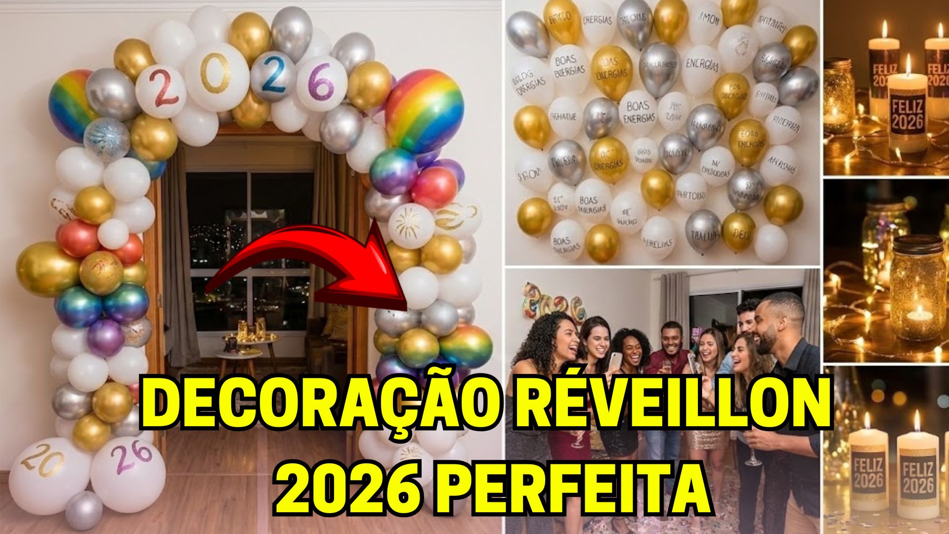 decoração reveillon 2026