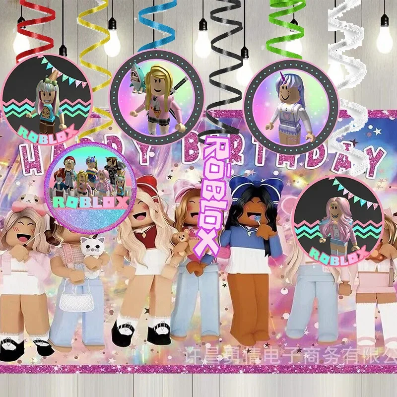 quanto custa uma decoração de festa roblox feminina
