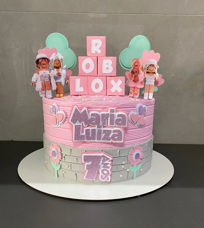 decoração roblox feminina vs decoração roblox masculina