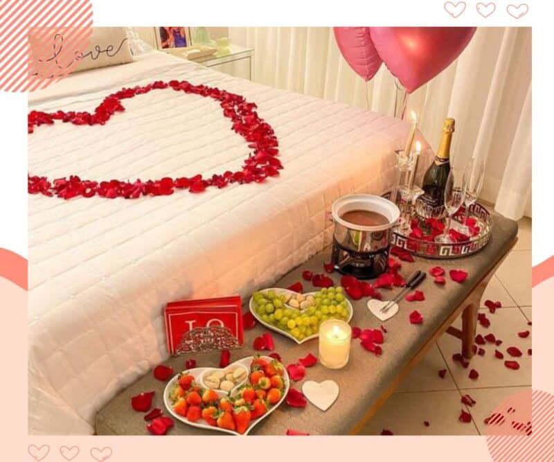 transformar quarto em refúgio romântico