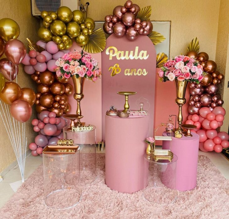 Decoração Rosa e Dourado para Festas de 15 Anos: Guia Completo