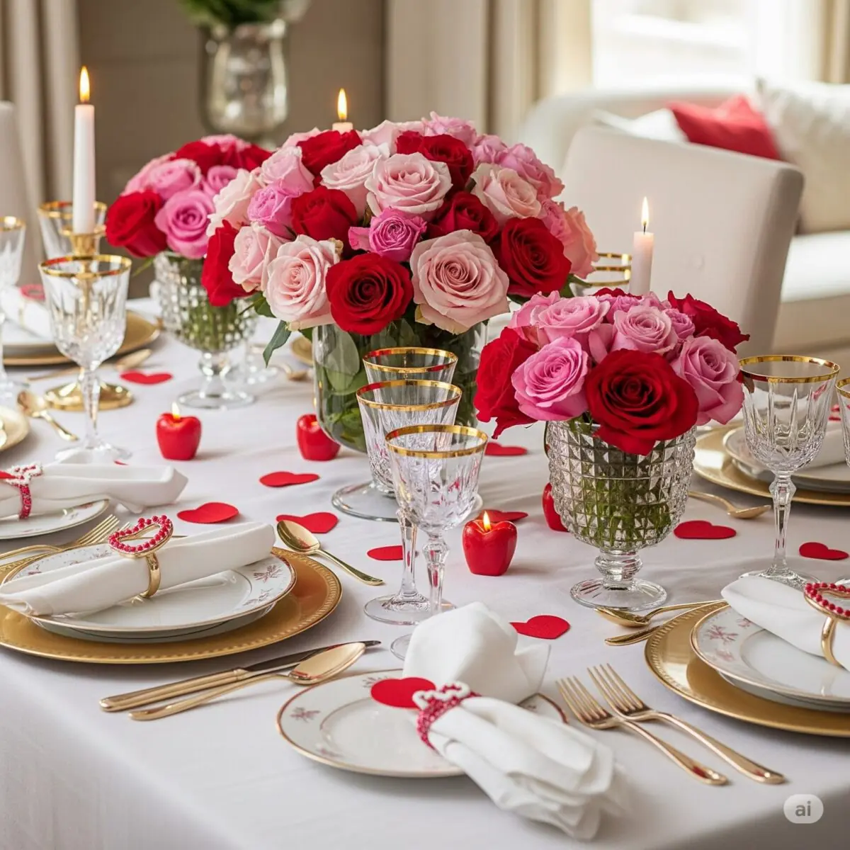 quanto custa decoração festa rosa e vermelho