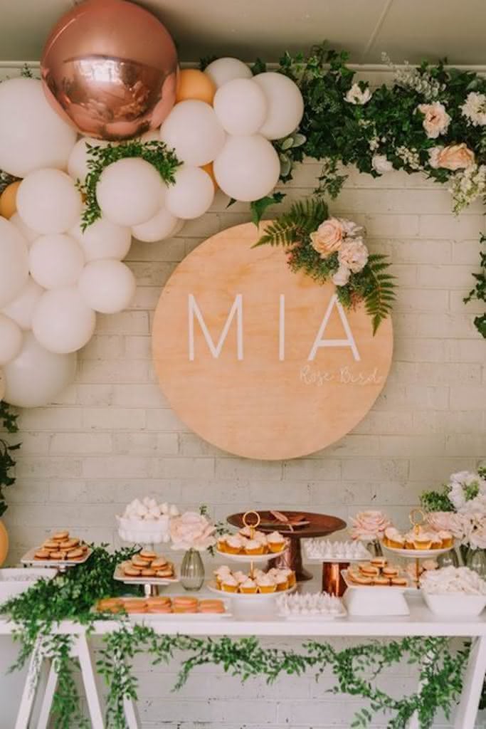erros comuns na decoração de festa rose gold