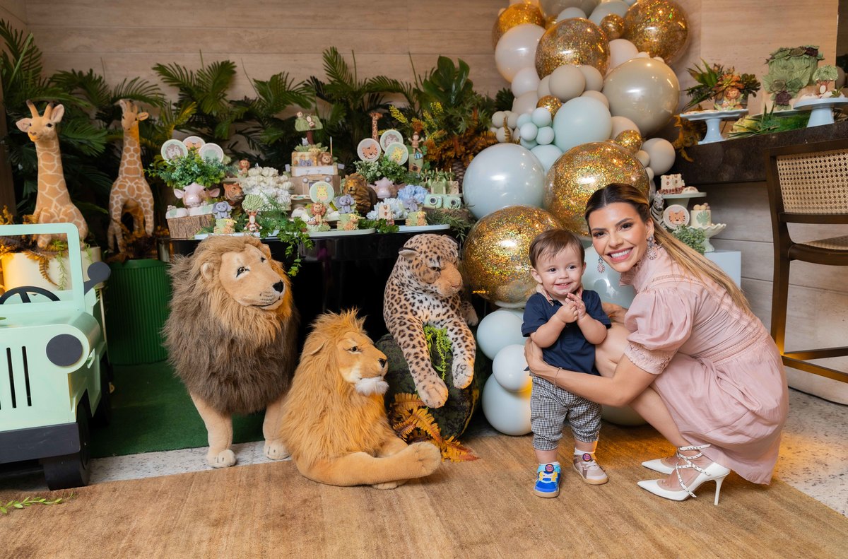 como fazer painel safari luxo